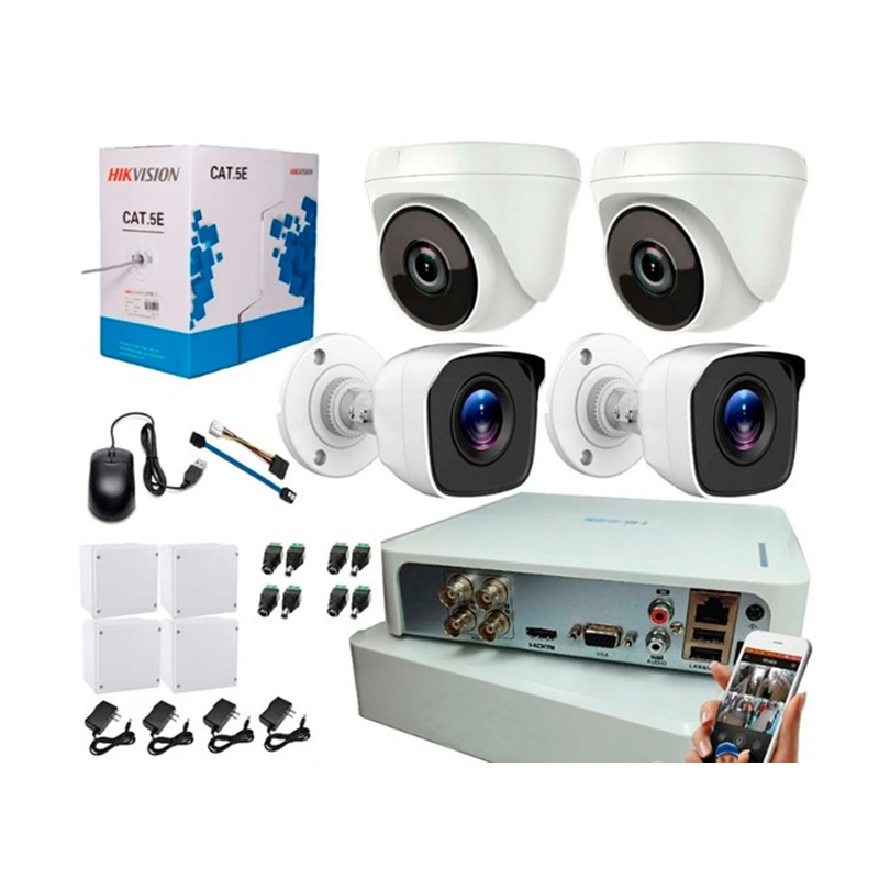 Kit de seguridad 4 o 8 camaras – 1080p - HOME SECURITY