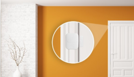 Sensor inalámbrico de apertura magnética INTELBRAS.